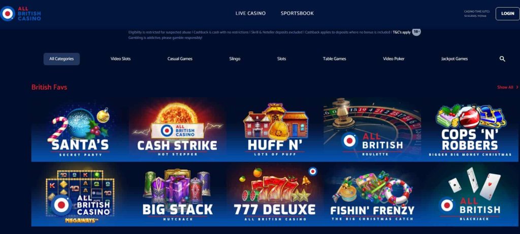 all british casino nongamstop